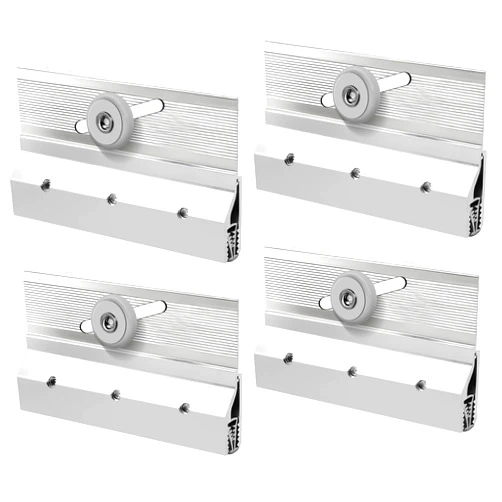 Threelf 4 Pack M 6053 Frameless Shower Door Roller Assemblies – 3/4