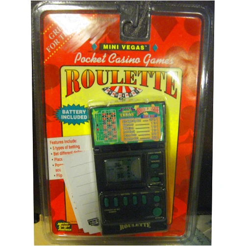 MINI VEGAS ROULETTE HANDHELD ELECTRONIC VIDOE GAME (HANDHELD ELECTRONIC VIDEO GAME)