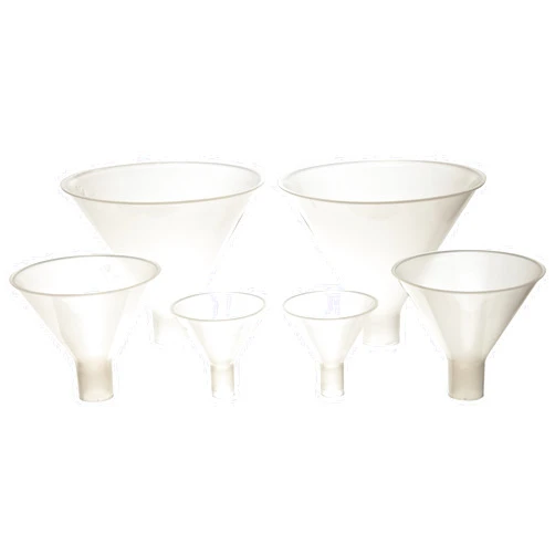 Dynalon 342555-0SET Polypropylene Powder Funnel Set, 6 Assorted Funnels