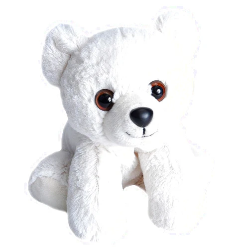 Wild Republic Polar Bear Plush, Stuffed Animal, Plush Toy, Gifts for Kids, Hug’Ems 7
