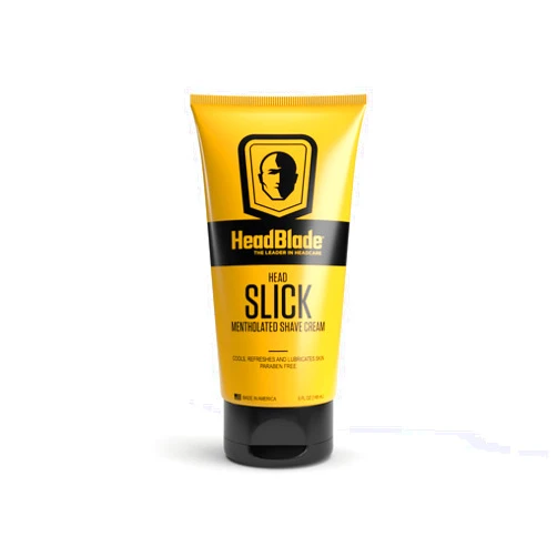 HeadBlade HeadSlick Shave Cream 5 oz for Smooth Head shaving for Bald Men, Helps with Irritation, Redness, & Razor Burn