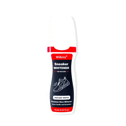 Wilkins Sneaker Whitener for Shoes - Restore Whiteness on Canvas, Leather, Foam and rubber (2.53 fl oz)