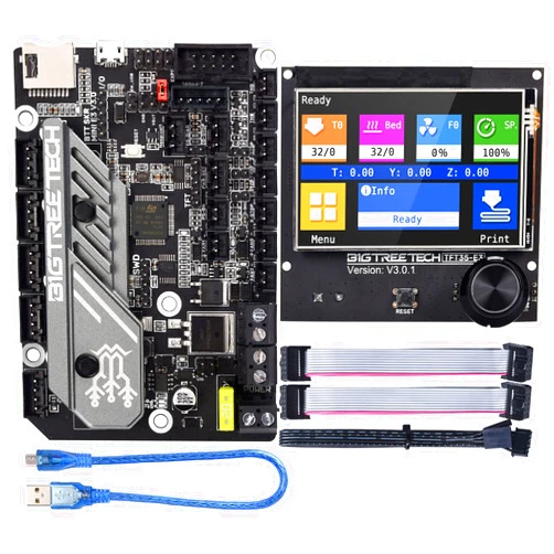 BIGTREETECH SKR Mini E3 V3.0 Control Board + TFT35 E3 V3.0.1 Graphic Smart Display Panel Board New Upgrade 3D Printer Parts for Ender 3, Ender3 Pro, Ender 3 V2