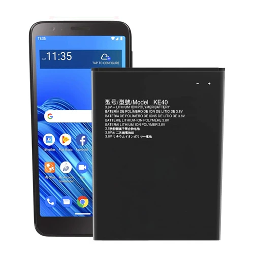 PFHL KE40 Battery, [2025 Upgrade] 4000mAh Ultra High Capacity Replacement Battery for Moto E6 KE40 XT2005 XT2005-1 XT2005-3 XT2005-4 XT2005-5