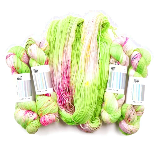 Dttra Hedgehog Fibres - Sock Yarn - 1 (One!) Skein, 100g / 3.5 oz (Crocus)