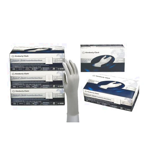 Halyard Health 50705 Model KC300 Nitrile Power-Free Exam Gloves, Disposable, Extra Small, Sterling Gray/Silver (Pack of 200) by Halyard Health