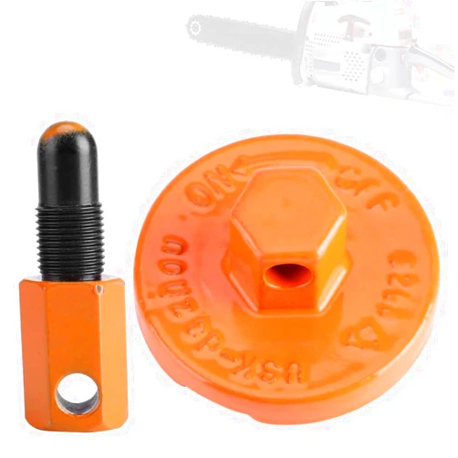 ChShFirLOV 14MM Piston Stop for Hus-qvarna7 & Stihl & Beymill Chainsaw Clutch Puller Universal Replacement Parts Removal Disassembly Tool