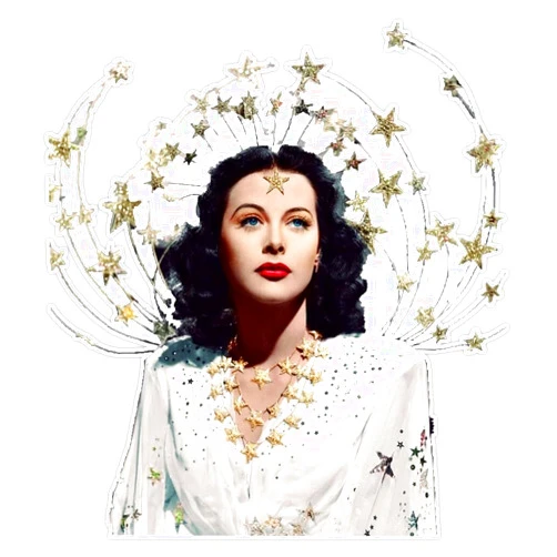 SMJ Designs Hedy Lamarr Sticker Vinyl Waterproof Sticker Decal Car Laptop Wall Window Bumper Sticker 5