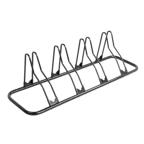 CyclingDeal Bicycle Floor Parking Rack Stand - for Mountain MTB Road Bike - Indoor Home Garage Storage