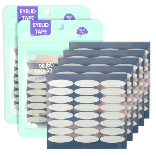 Pormasbenzer 656PCS/328Pairs Natural Invisible Large One-sided Sticky Double Eyelid Lift Strips Eyelid Tape Stickers, Instant Eye Lift Without Surgery, Perfect for Single, Hooded, Droopy, Uneven, or Mono-eyelids