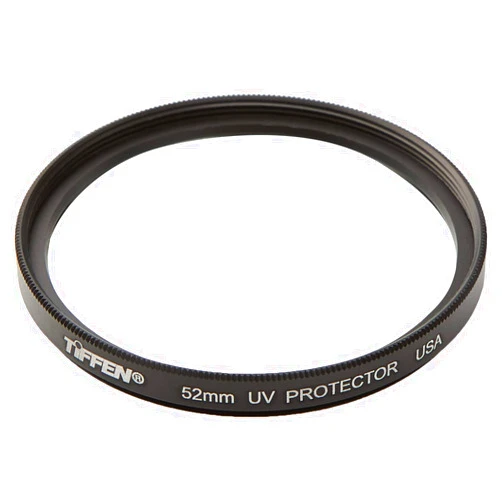 Tiffen 52UVP 52mm UV Protection Filter,black, 2.04