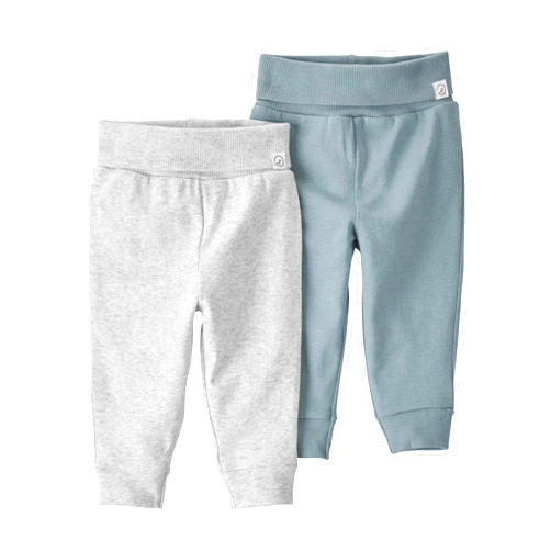 little planet by carter's Baby 2-Pack Pants Made with Organic Cotton