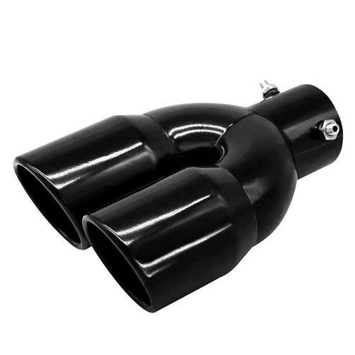 OTRTSUCC Stainless Steel Dual Exhaust Tip Slant Edge for 1.5