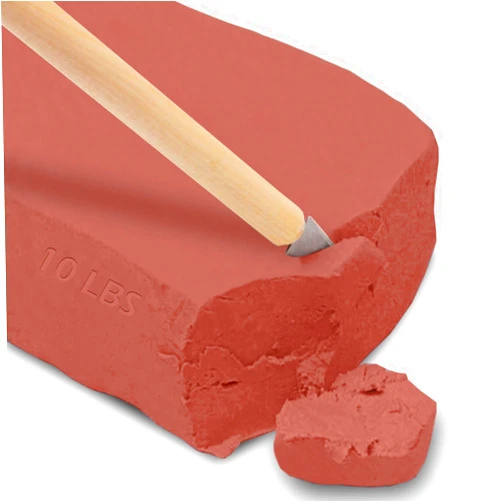 ReArt Stone Air Dry Modeling Clay, for Sculpting, Wheel Throwing, Hand Building, All-Purpose Modeling Clay 10lbs for Sculpting (Terracotta)
