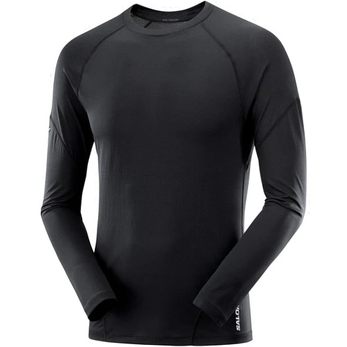 Salomon Men’s Cross Run T-Shirt, Quick-Drying Long Sleeve Workout Shirt for Road Running