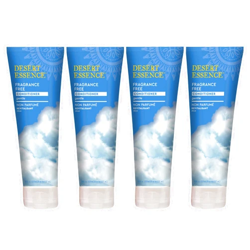 Desert Essence Conditioner, Fragrance-Free, Pack of 4