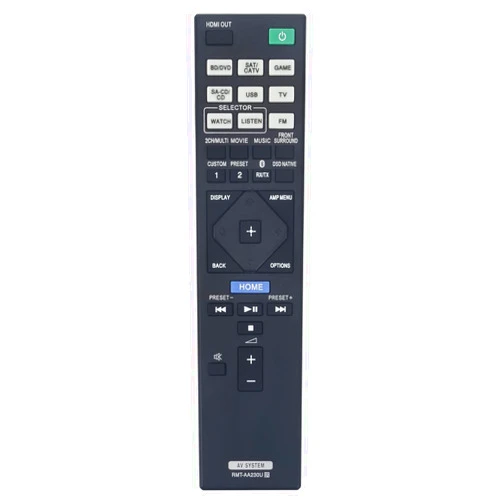 AIDITIYMI RMT-AA230U RMTAA230U Replace Remote Control fit for Sony Stereo Multi Channel AV Receiver STR-DN1070 STRDN1070