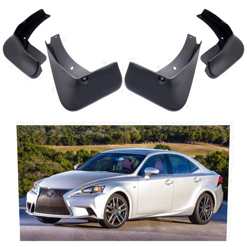 MOERTIFEI Car Mudguard Fender Mud Flaps Splash Guards Compatible with 2014-2020 Lexus is 250/300/350/200t incl is F-Sport