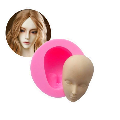 Miduo Claire Carunke Fondant Decoration Mould Candy Clay Boy Face Moulds