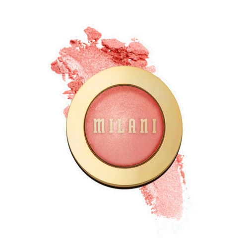 Milani Baked Blush - Petal Primavera (0.12 Ounce) Cruelty-Free Powder Blush - Shape, Contour & Highlight Face for a Shimmery or Matte Finish