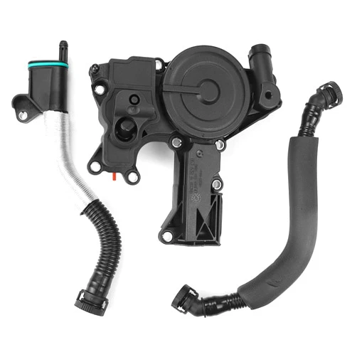 FEXON PCV Crankcase Vent Valve Breather Hose Kit Oil Separator Compatible with A3 A4 A5 Q5 TT VW Beetle CC Jetta Passat Seat Skoda Replaces 06H103495 06H103495B