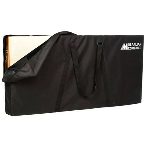 MERALIAN Padded Cornhole Carrying Case | Store & Transport Cornhole Board,Heavy Duty Cornhole Board Carrying Bag with Adjustable Shoulder Strap.