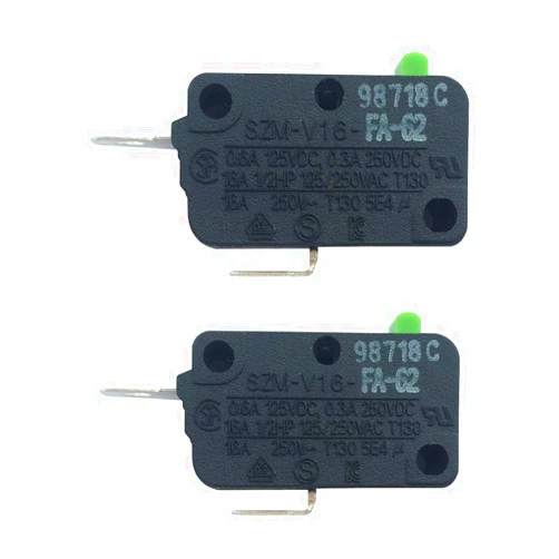 LONYE SZM-V16-FA-62 3B73361E Microwave Door Switch Replacement for LG Kenmore Microwave 6600W1K001C WB24X25397 WB24X817 PS3522736(Normally Closed)(Pack of 2)