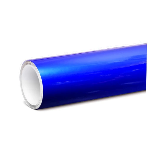 Tinybot Metal Paint Candy Blue Car Wrap with Air Release Technology - 5 X 7 FT