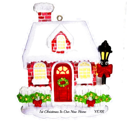 Ornamentstokeep Our First Christmas in Our New Home Ornament 2024 - New Home Ornament, 1st Home ~ New Home, Townhouse, Condo, New Home Owner Gift, Condominium Ornament