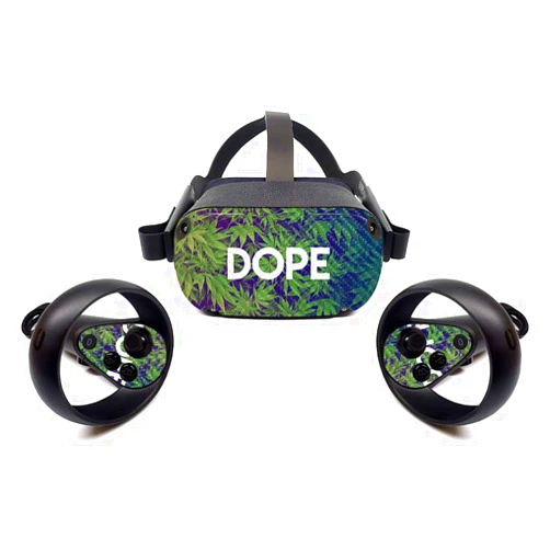 MIGHTY SKINS MightySkins Carbon Fiber Skin for Oculus Quest - Dope | Protective, Durable Textured Carbon Fiber Finish | Easy to Apply, Remove, and Change Styles | Made in The USA (CF-OCQU-Dope)