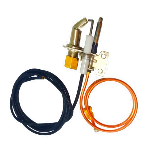 MCAMPAS Spark Igniter Pilot Burner Assembly Suitable for 10-326 Gas Water Heater Valve - LP Propane & Natural Gas Pilot Orifice