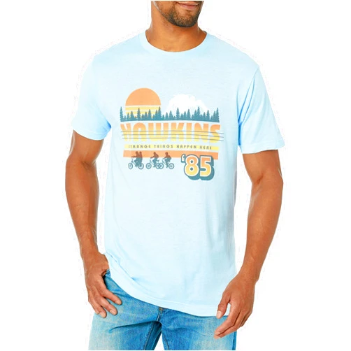 Stranger Things Men's Hawkins Strange Things 85 Retro T-Shirt