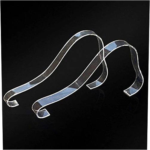Teensery Acrylic Clear Sandal Shoe Store Display Stand Shoe Supports Shaper Forms Inserts (6)