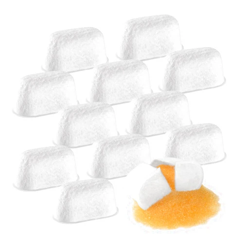DeeKleen Premium 12-Pack Replacement Water Filters compatible for Breville Espresso Machines and BWF100,Ion Exchange Resin Inside,Soften Hard Water, Effectively Remove Impurities & Contaminants