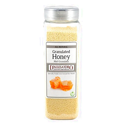 FQQF DG Dry Natural Granulated Honey, 24 oz.