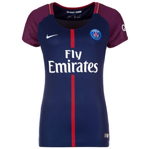 Nike PSG Women's Home Jersey 2017-2018 (X-Large) Navy Blue
