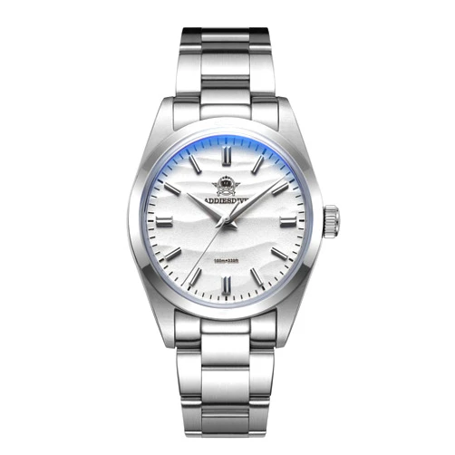 ADDIESDIVE Quartz Watch for Men 36 MM Analog VH31 Mech-Quartz Movement K1 Mineral Conves Crystal Waterproof 100 M AD2030