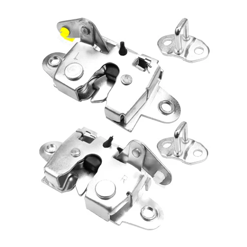 TADYAO Tailgate Lock Latch with Striker Fit for Toyota Tacoma 2004-2015 Hilux 2004-2011 Vigo 2004-2011 Replace 65790-0K010 65780-0K010