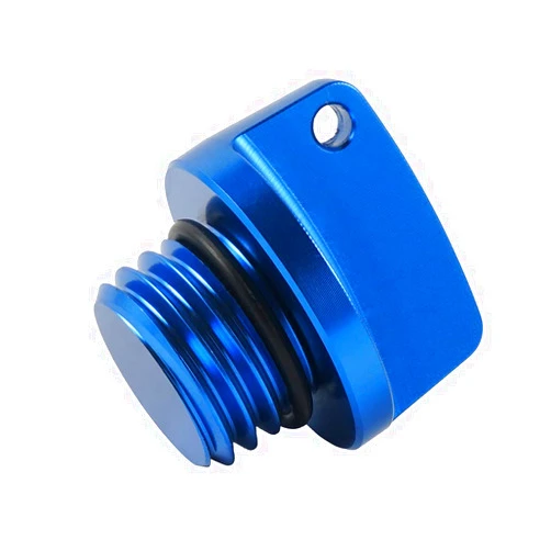 NICECNC Blue Oil Filler Plug Cap M20 Compatible with Yamaha YZ 65 80 125/X 250/X YZ250F YZ450F YZ250/450FX WR250F WR450F WR250R MT-09/FZ-09,MT-09 Tracer,Ducati 848 1199 Panigale/S,SEE FITMENT!