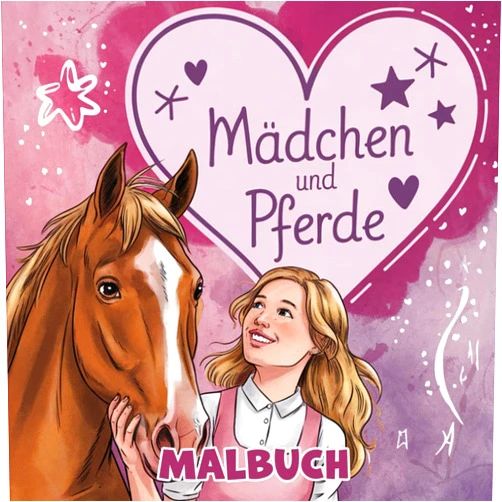 Frank Bauer Mädchen und Pferde Malbuch: Ab 10 Jahren - Wundervolle Motive zum Ausmalen. Zur Entspannung und Verbesserung der Achtsamkeit und Kreativität. Das perfekte Geschenk für Mädchen. (German Edition)