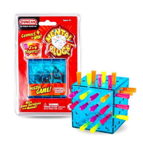 Duncan Toys Mental Block 3D Puzzle Game, Brain Teaser