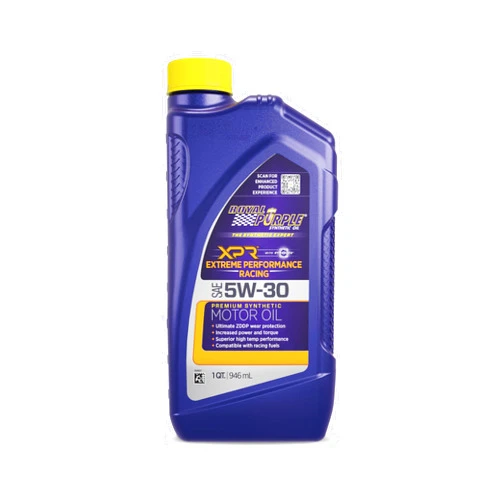 Royal Purple (06021-6PK XPR SAE 5W-30 Synthetic Racing Motor Oil - 1 Quart, (Case of 6)