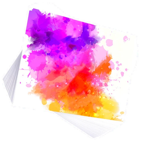Spiareal 100 Sheets Watercolor Paper Bulk 140 lb/300 GSM White Cold Press Paper Blank Cotton Art Paint Paper White Water Color Paper Pad for Kids Child Students Adults Artists Drawing(8 x 10 Inch)