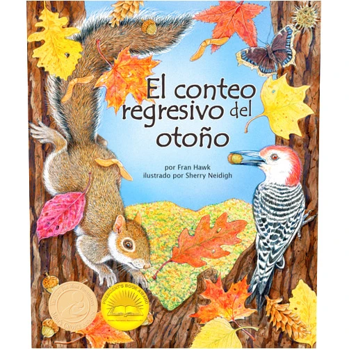 Fran Hawk,Sherry Neidigh El conteo regresivo del otoño [Count Down to Fall] (Spanish Edition) (Arbordale Collection)