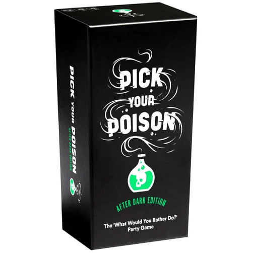 Pick Your Poison After Dark Party Game - The “What Would You Rather Do?” Adult Card Game for College Students, Fun Parties and Board Games Night with Your Friends
