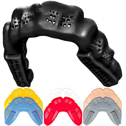 Bulletproof Mouthguards Bulletproof: World’s Thinnest Most Breathable Mouth Guard is 3X Stronger! BJJ Football MMA Basketball Hockey Lacrosse Rugby Boxing Sports Mouthguard Grinding Teeth Men Women Adult Youth Kids Braces