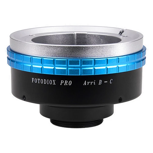 Fotodiox Pro Lens Mount Adapter Compatible with Arri Bayonet (Arri-B) 16mm and 35mm Film Lenses to C-Mount Cameras