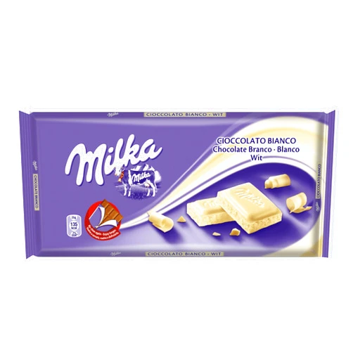 Milka White 100 g (Pack of 11)