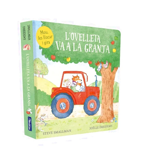Steve Smallman,Joëlle Dreidemy,S.A.U. Penguin Random House Grupo Editorial L'ovelleta va a la granja (L'ovelleta que va venir a sopar. Llibre de cartró)