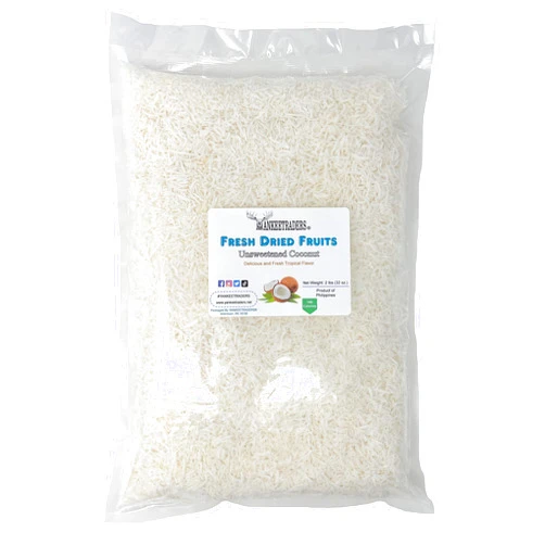 YANKEETRADERS Yankee Traders Fancy Long Shredded Coconut, Unsweetened, 2 Pound
